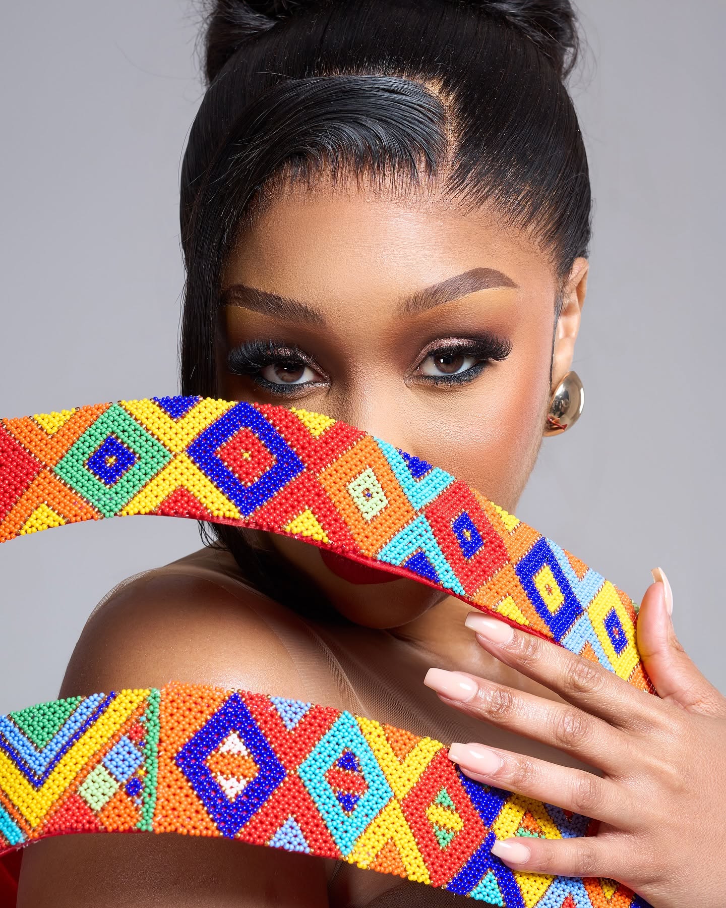 Minnie Dlamini dress