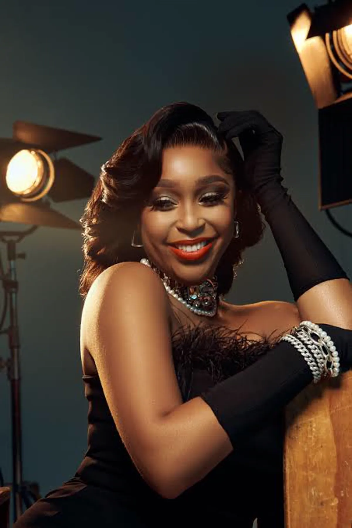 Minnie Dlamini studio portrait